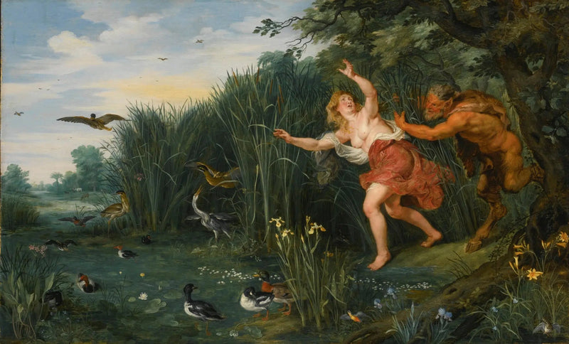 Pan y Syrinx - Peter Paul Rubens