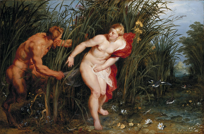 Pan y Syrinx - Peter Paul Rubens