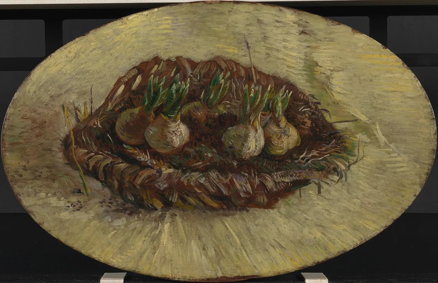 Panier de bulbes de jacinthes - Vincent van Gogh image 1 reproduction de peinture à l’huile