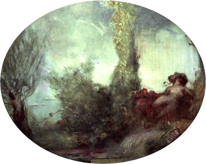 Panneau - Charles Conder image 1 tableau peint à l’huile sur toile