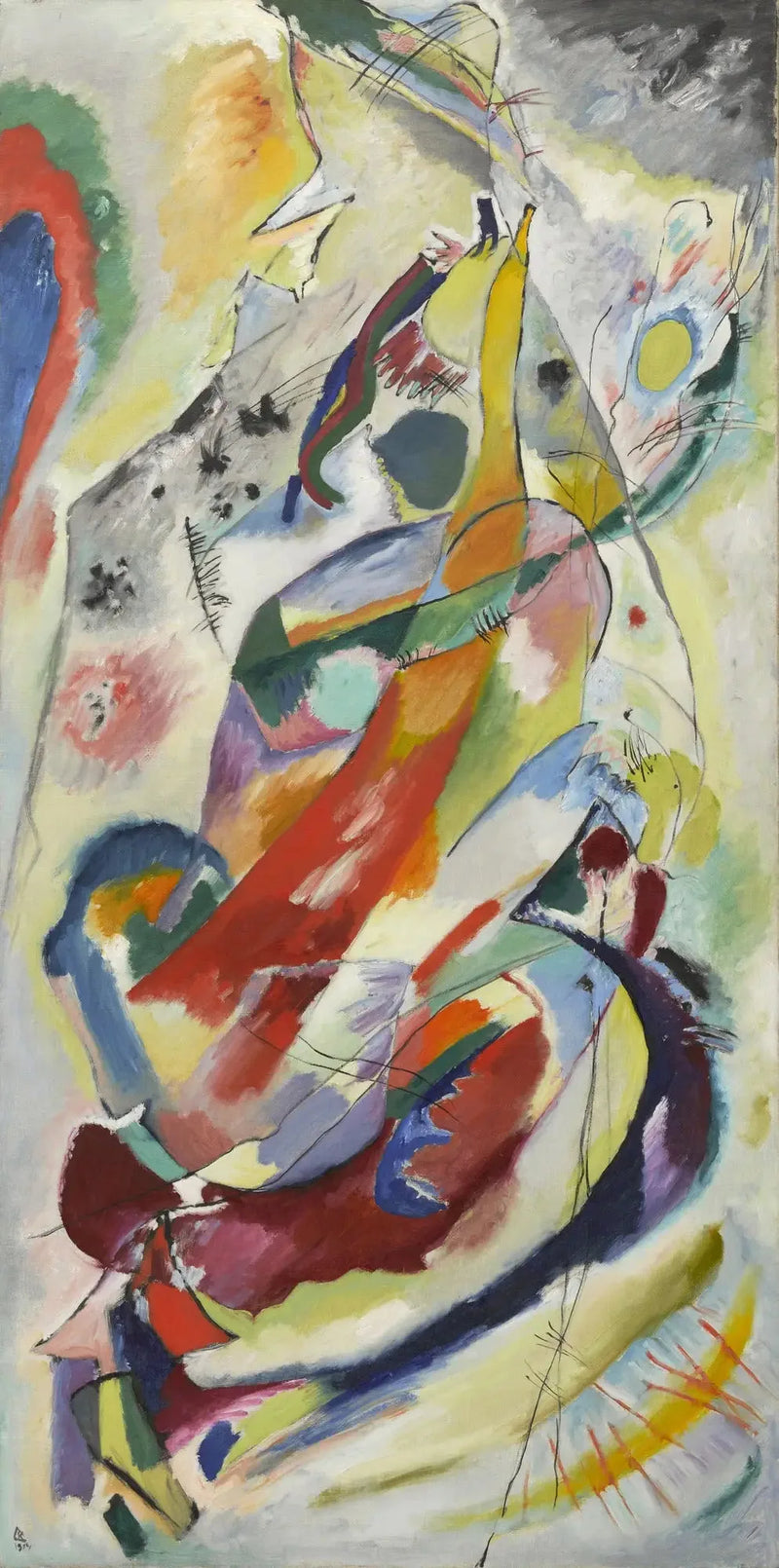 Panel para Edwin R. Campbell n° 1 - Vassily Kandinsky