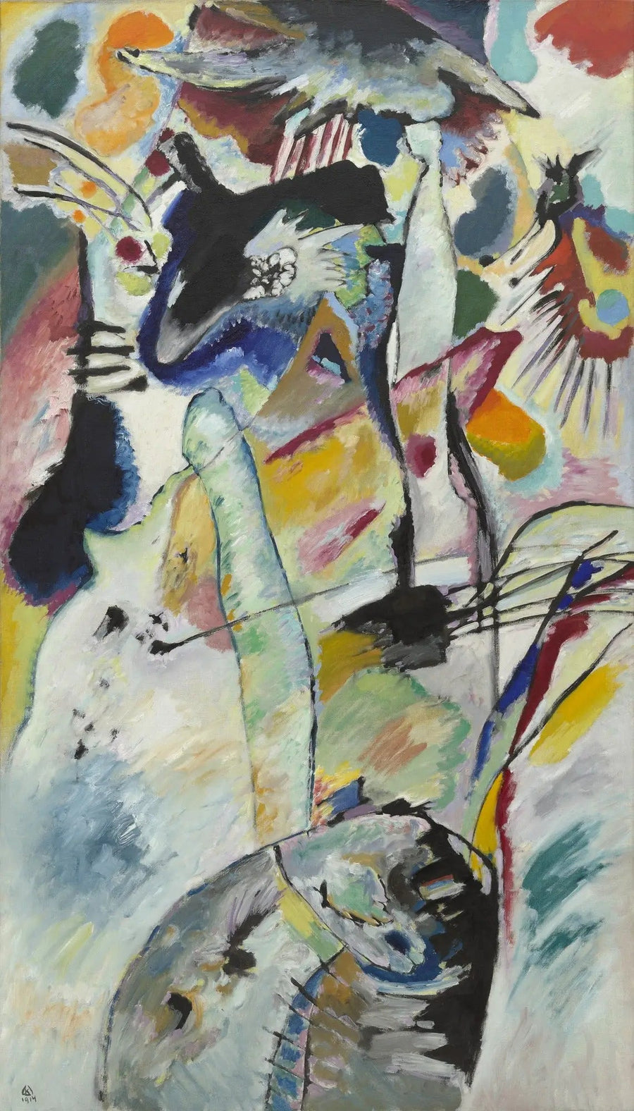 Panel para Edwin R. Campbell n° 3 - Vassily Kandinsky