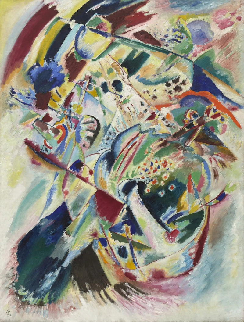 Panel para Edwin R. Campbell n° 4 - Vassily Kandinsky