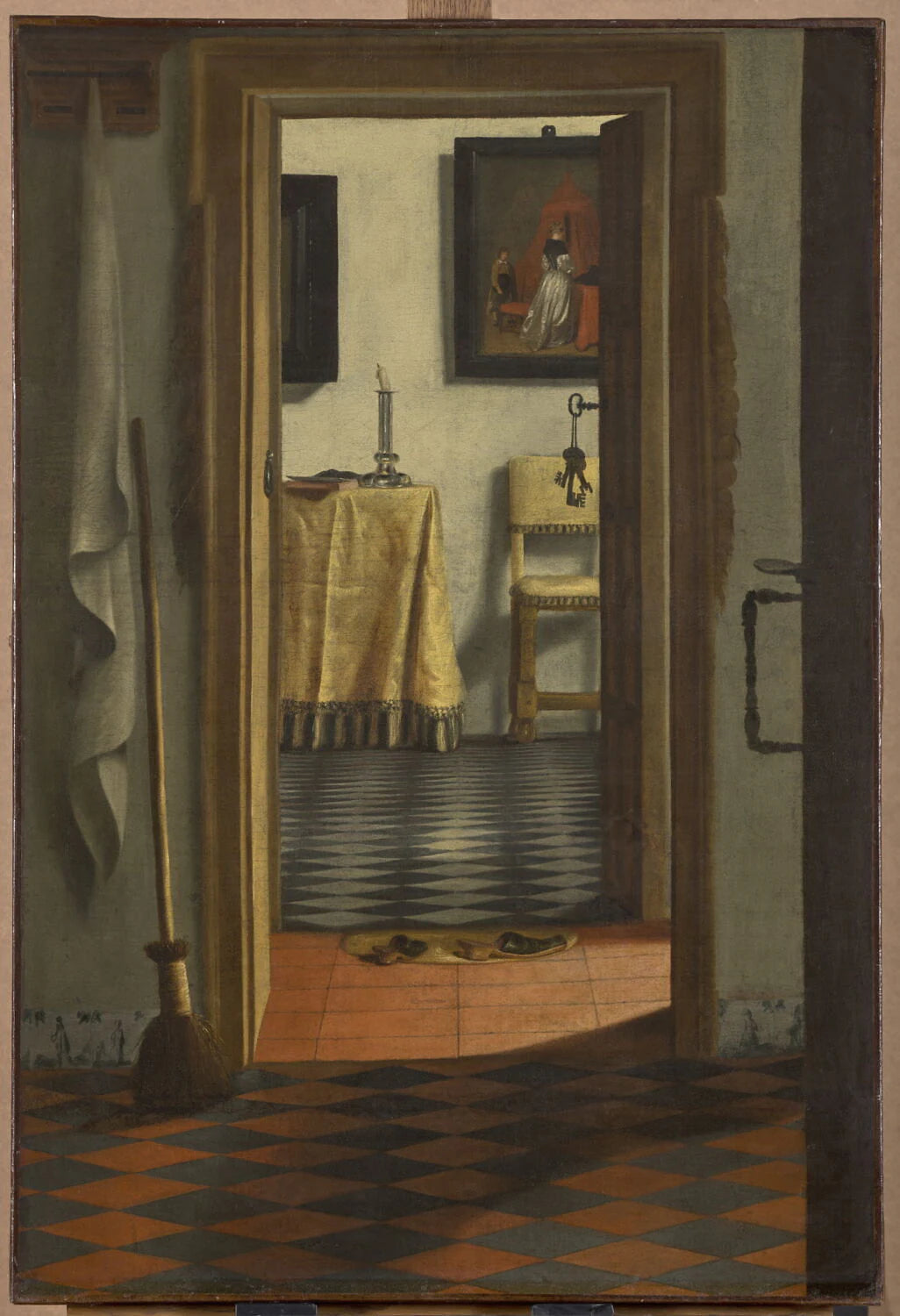 Les Pantoufles - Samuel van Hoogstraten