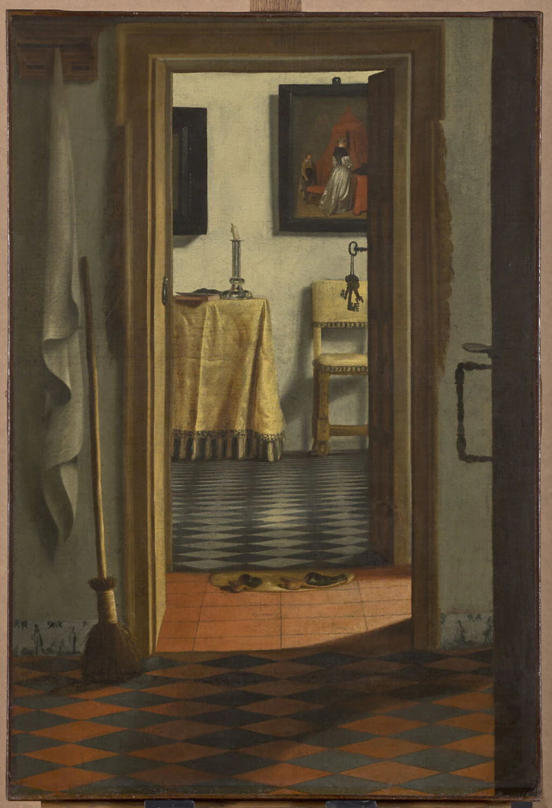 Les Pantoufles - Samuel van Hoogstraten