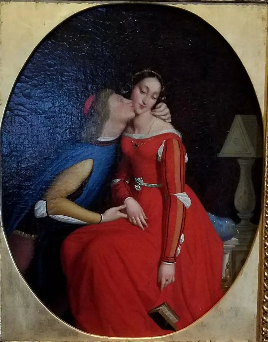 Paolo y Francesca - Jean-Auguste-Dominique Ingres
