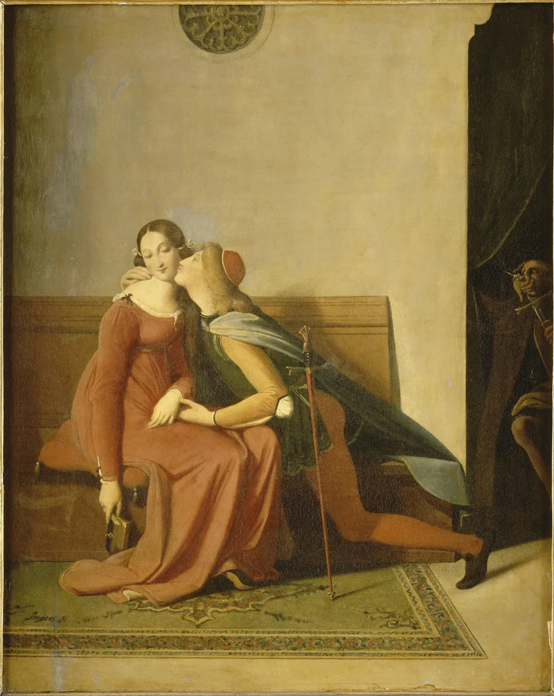 Paolo y Francesca - Jean-Auguste-Dominique Ingres