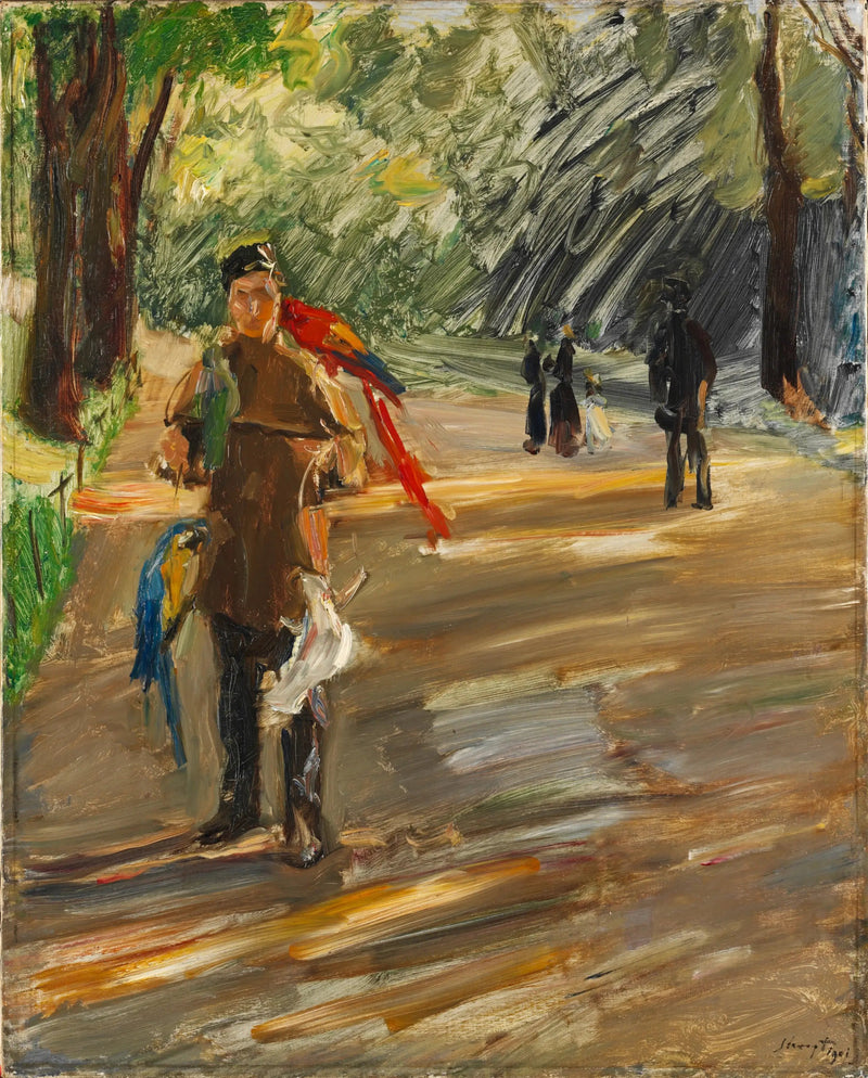 Papagayos Hombre - Max Slevogt