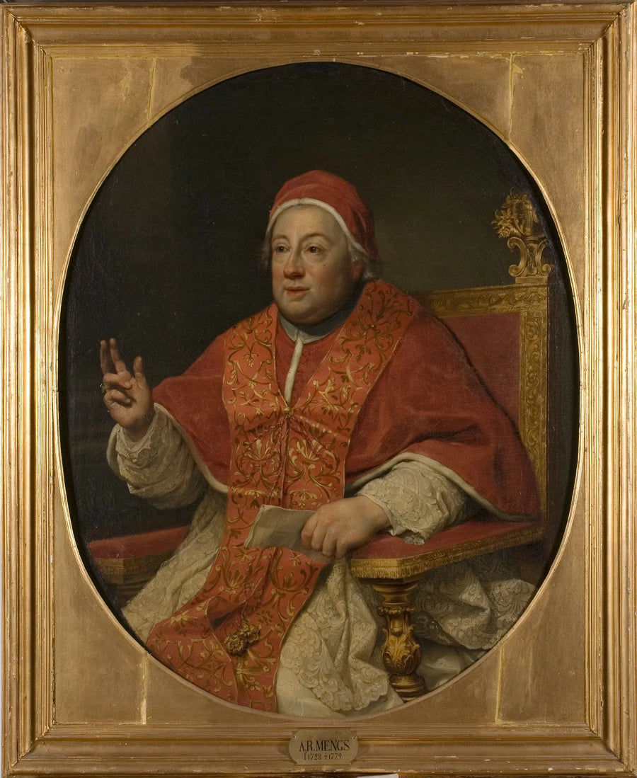 Pape Clemente XIII (1693–1769) - Anton Raphael Mengs