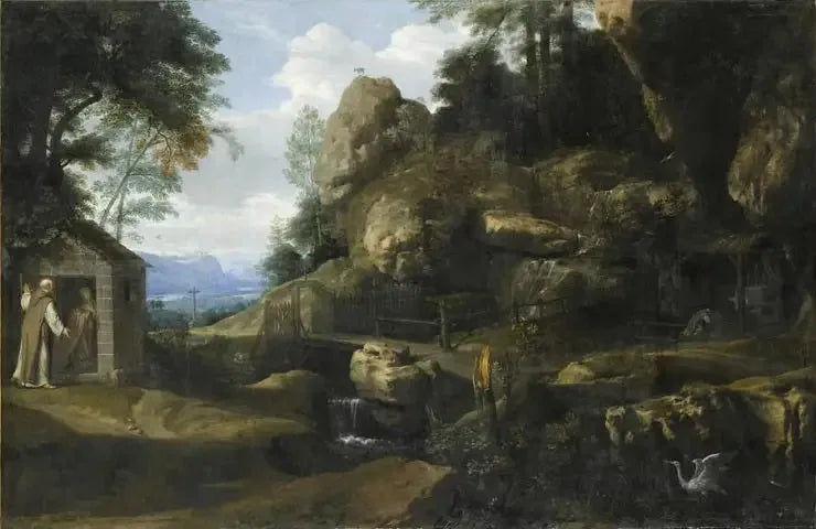 Paphnuce liberando a Tais - Philippe de Champaigne