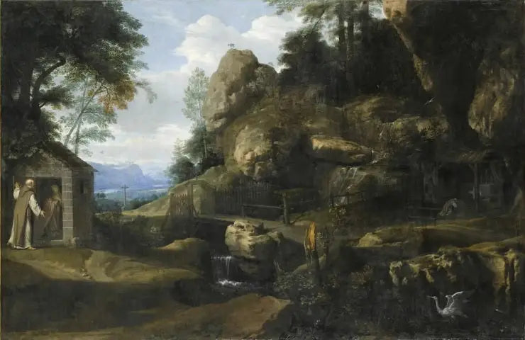 Paphnuce liberando a Tais - Philippe de Champaigne