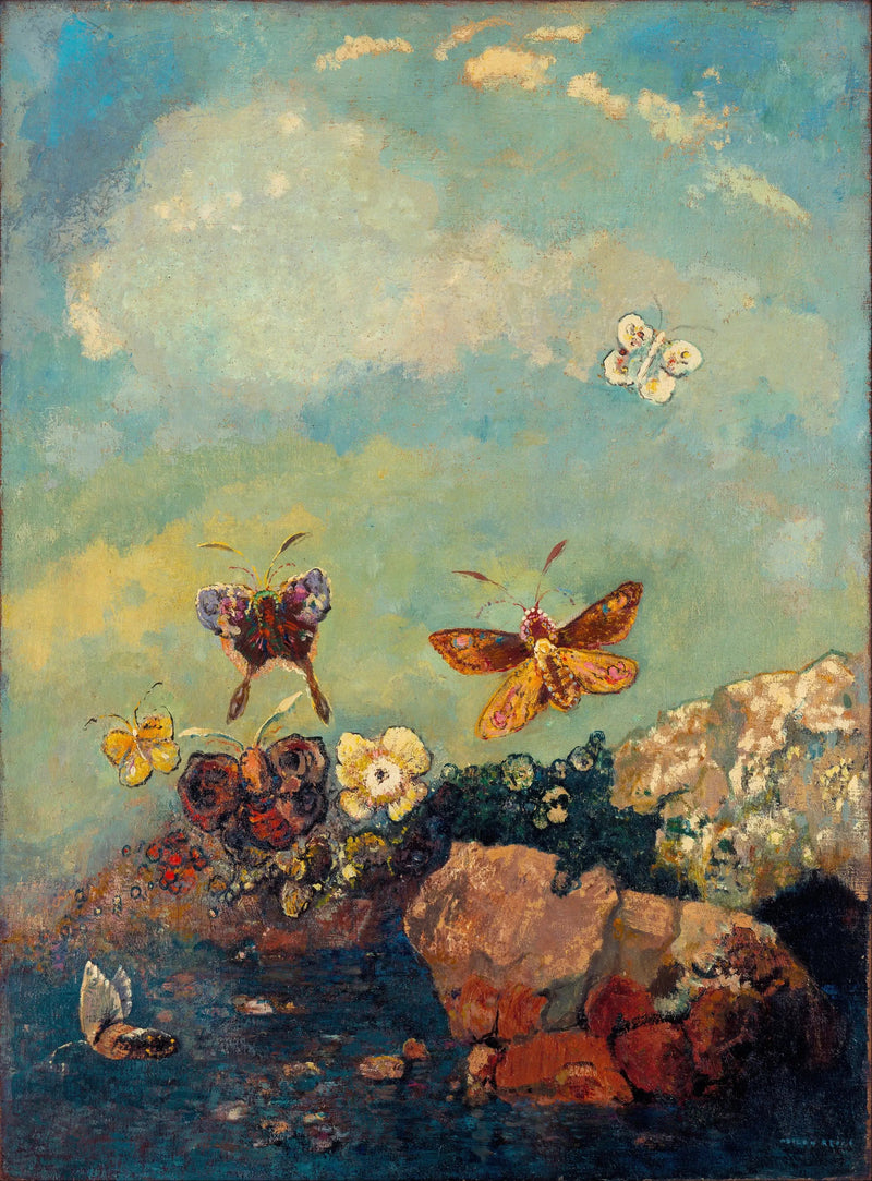 Mariposas - Odilon Redon