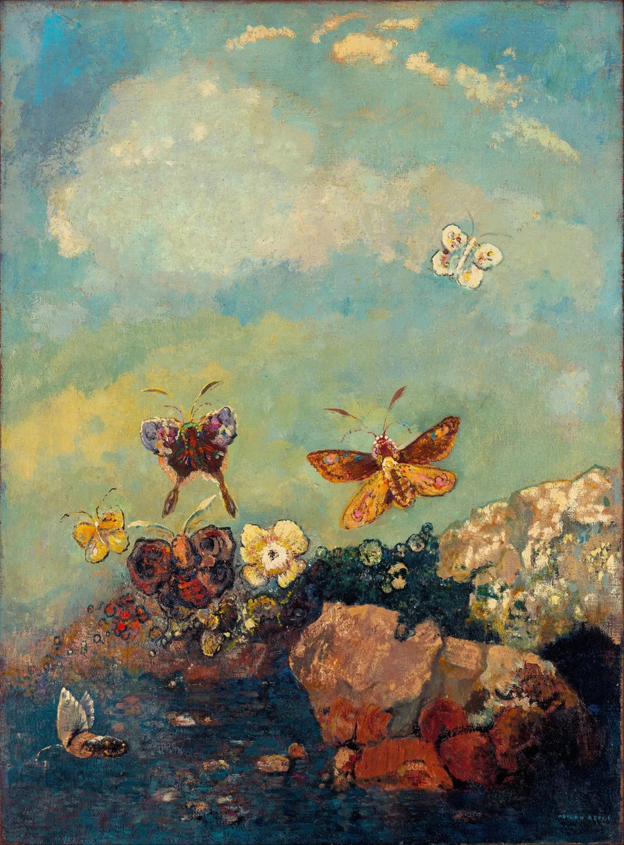 Mariposas - Odilon Redon