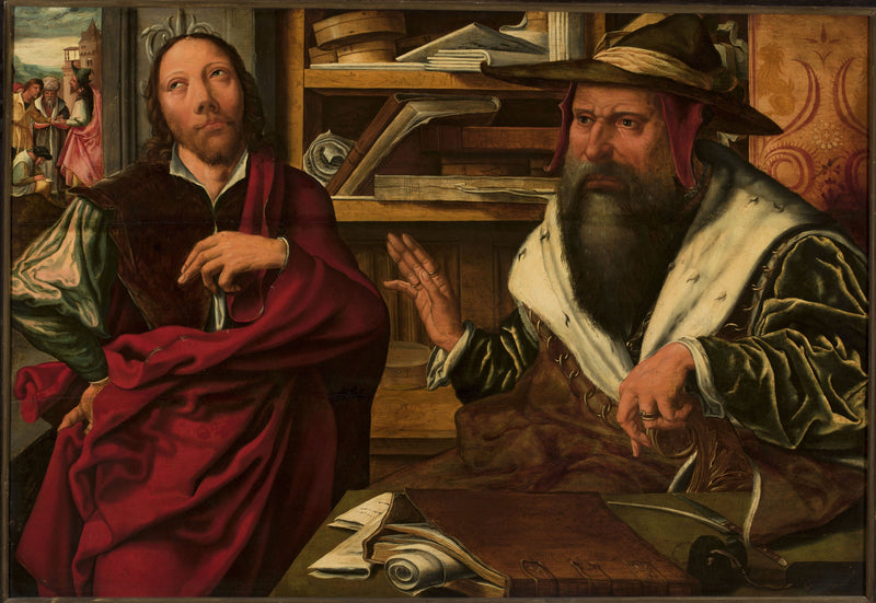 Parábola del administrador infiel (Lucas 16:1-13) - Marinus van Reymerswale