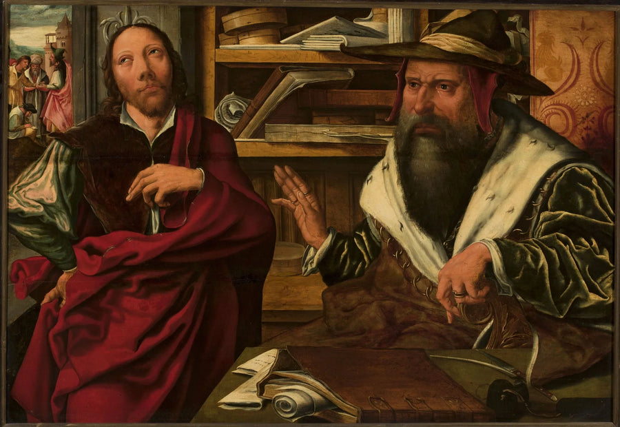 Parábola del administrador infiel (Lucas 16:1-13) - Marinus van Reymerswale