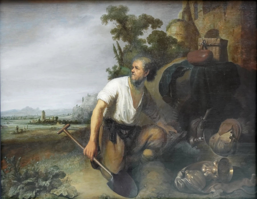 Parábola del tesoro escondido - Rembrandt