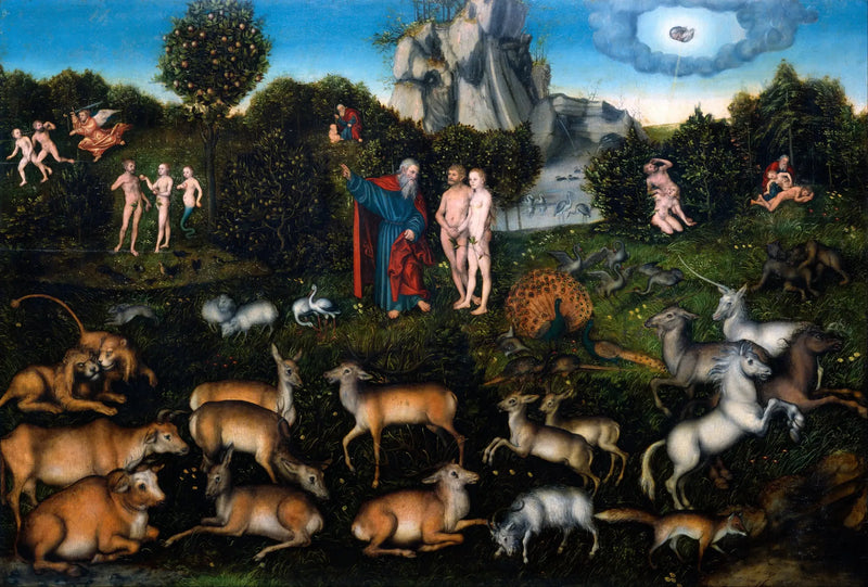 Paraíso - Lucas Cranach el Viejo