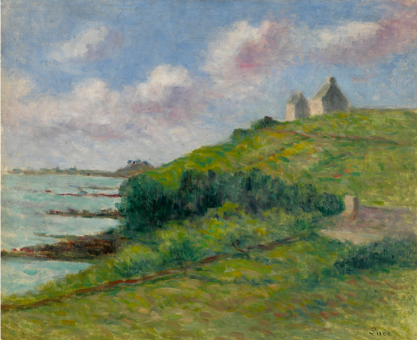 Paramé la maison sur les dunes - Maximilien Luce - Alpha Reproduction