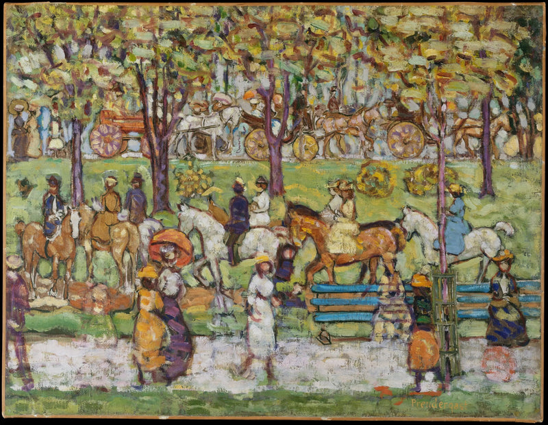 Parque Central - Maurice Prendergast