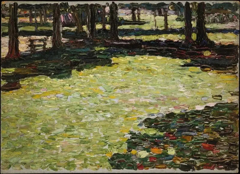 Parque de Saint-Cloud - Vassily Kandinsky