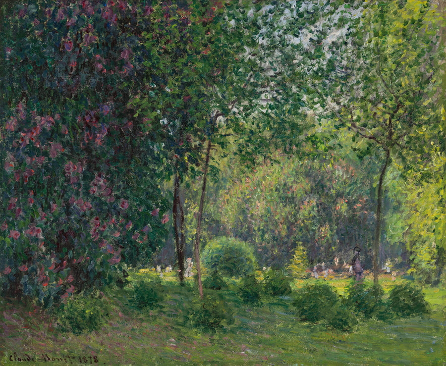 El Parc Monceau - Claude Monet