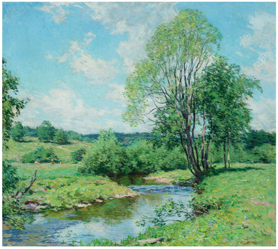 Paresse verte - Willard Metcalf - Alpha Reproduction