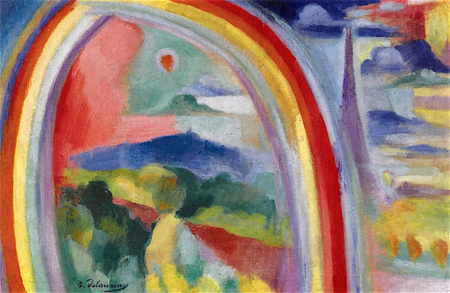 París con arcoíris - Robert Delaunay
