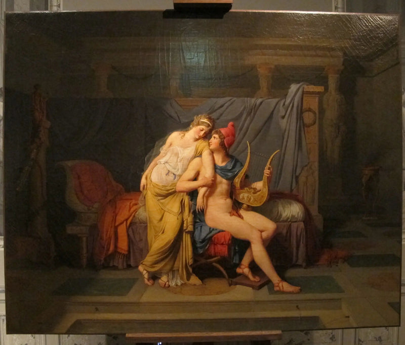 Páris y Helena - Jacques-Louis David