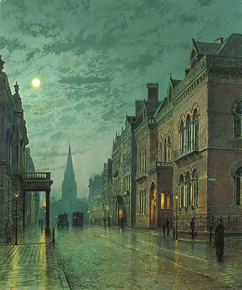 Parque de la Calle, Leeds - John Atkinson Grimshaw