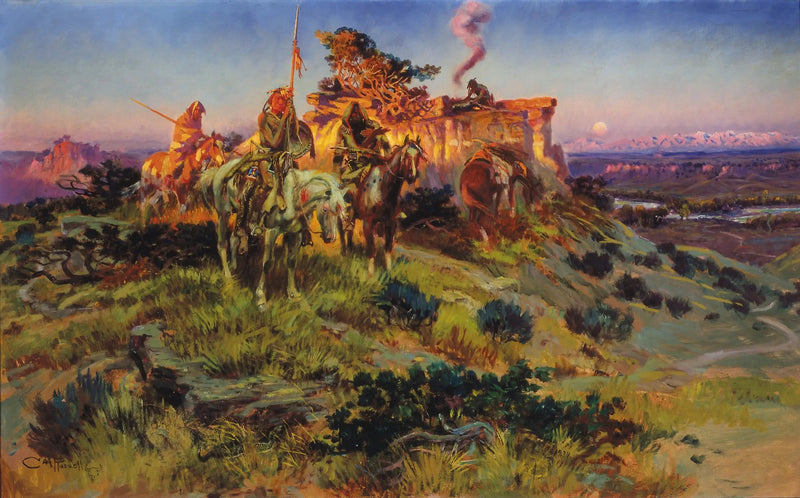 Hablar de humo - Charles Marion Russell