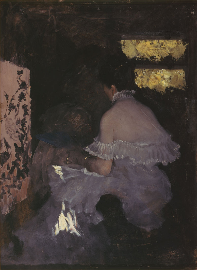 Entre las pantallas - Giuseppe De Nittis