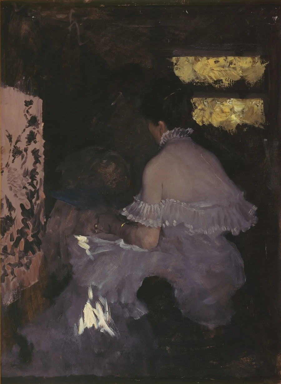 Entre las pantallas - Giuseppe De Nittis