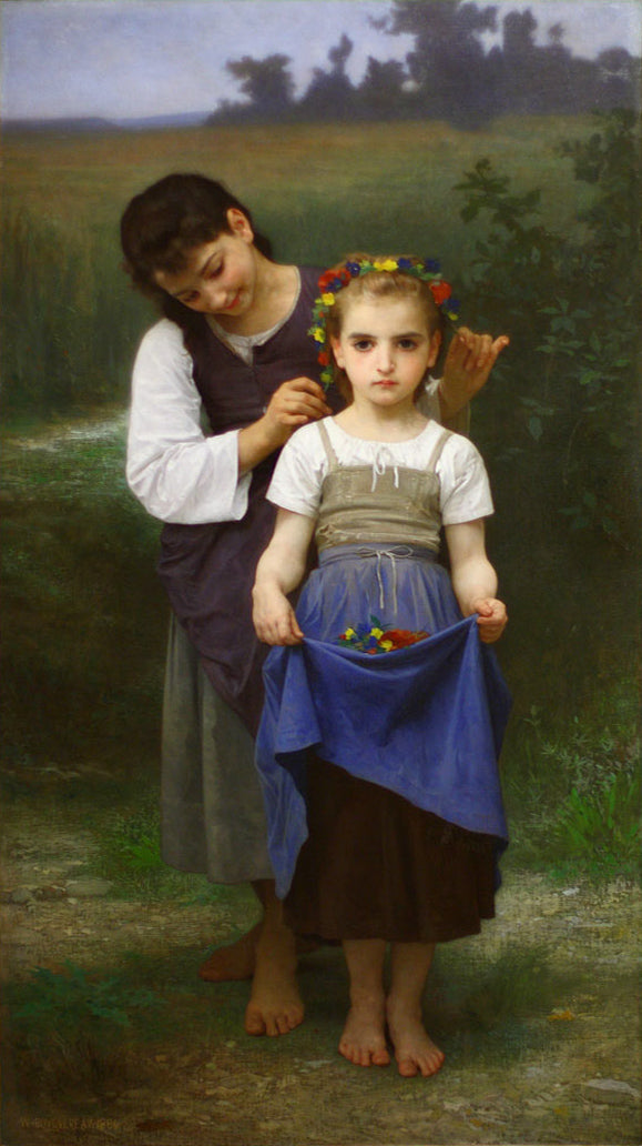 Parure des champs (1884) - Bouguereau