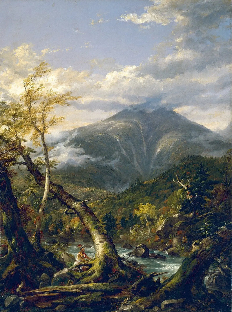 Pase indio Tahawus - Thomas Cole