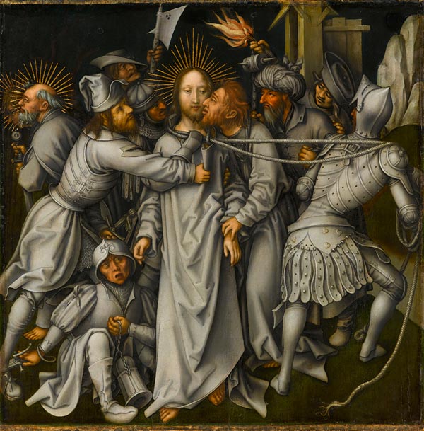 Pasión gris: La detención de Jesús - Hans Holbein el Viejo