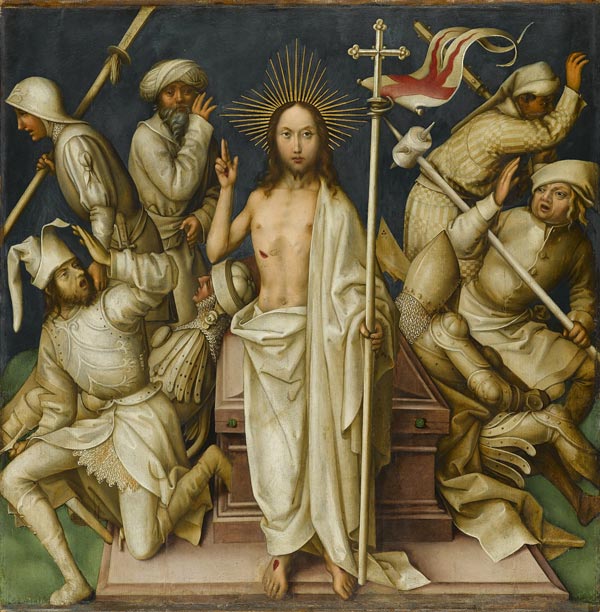 Passion grise : La Résurrection de Jésus - Hans Holbein the Elder image 1 reproduction réalisée par Alpha Reproduction