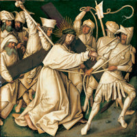 Pasión gris: El Cristo llevando la cruz - Hans Holbein el Viejo