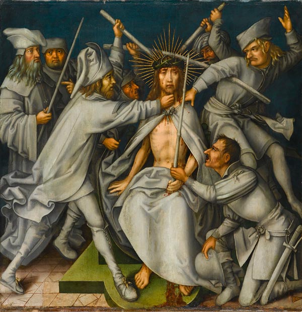 Pasión gris: La coronación de espinas - Hans Holbein el Viejo