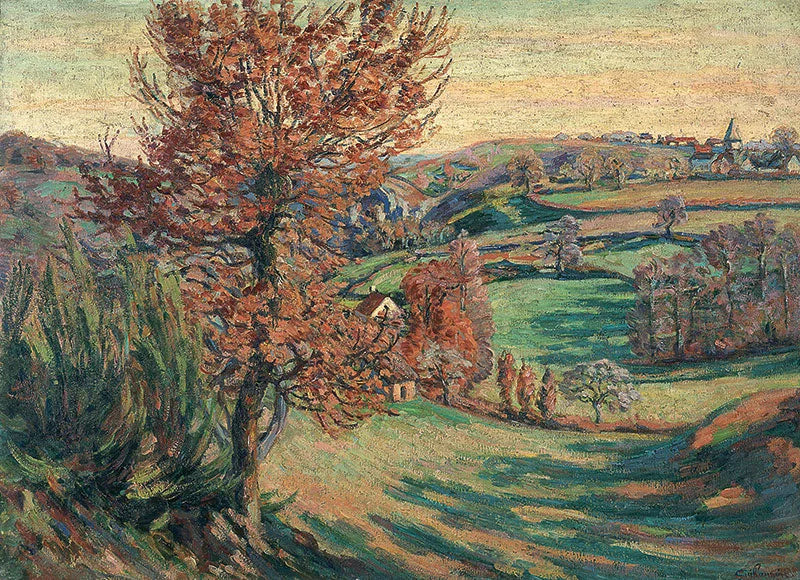 Pastizal de las Granjas Crozant - Armand Guillaumin