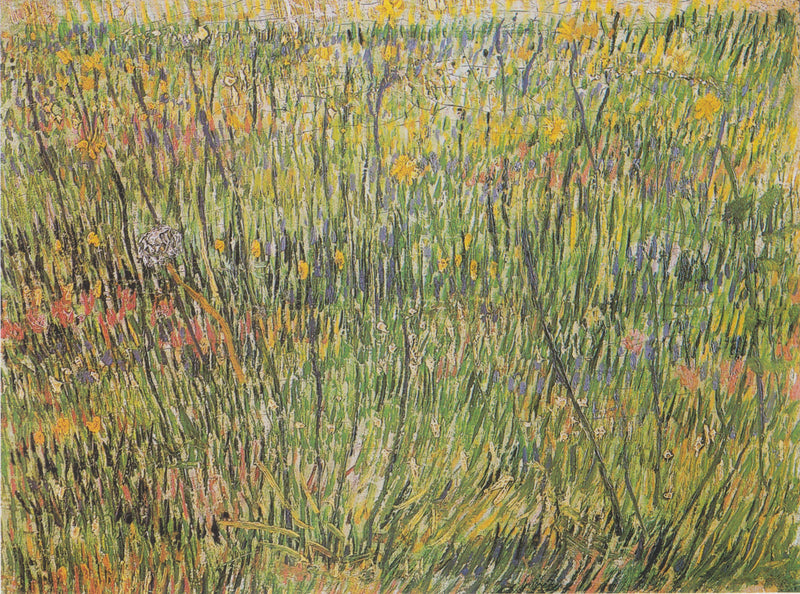 Pasto en flores - Vincent van Gogh