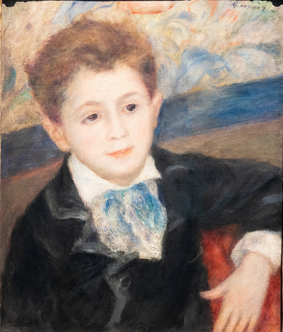 Retrato de Paul Meunier, hijo de Murer - Pierre-Auguste Renoir