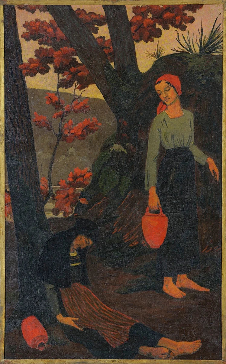 Porteuses d’eau ou Fatigue, peinture de Paul Sérusier