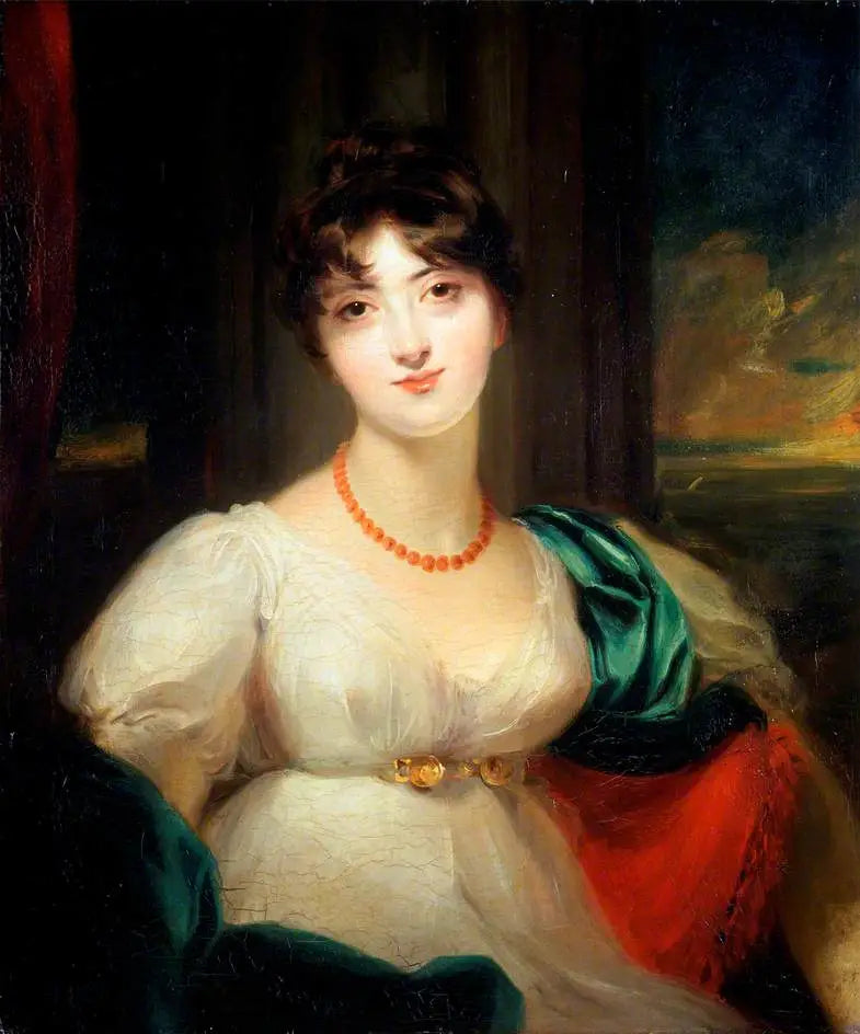 Paulina (1784–1823), primera esposa de Sir Codrington Edmund Carrington - Thomas Lawrence