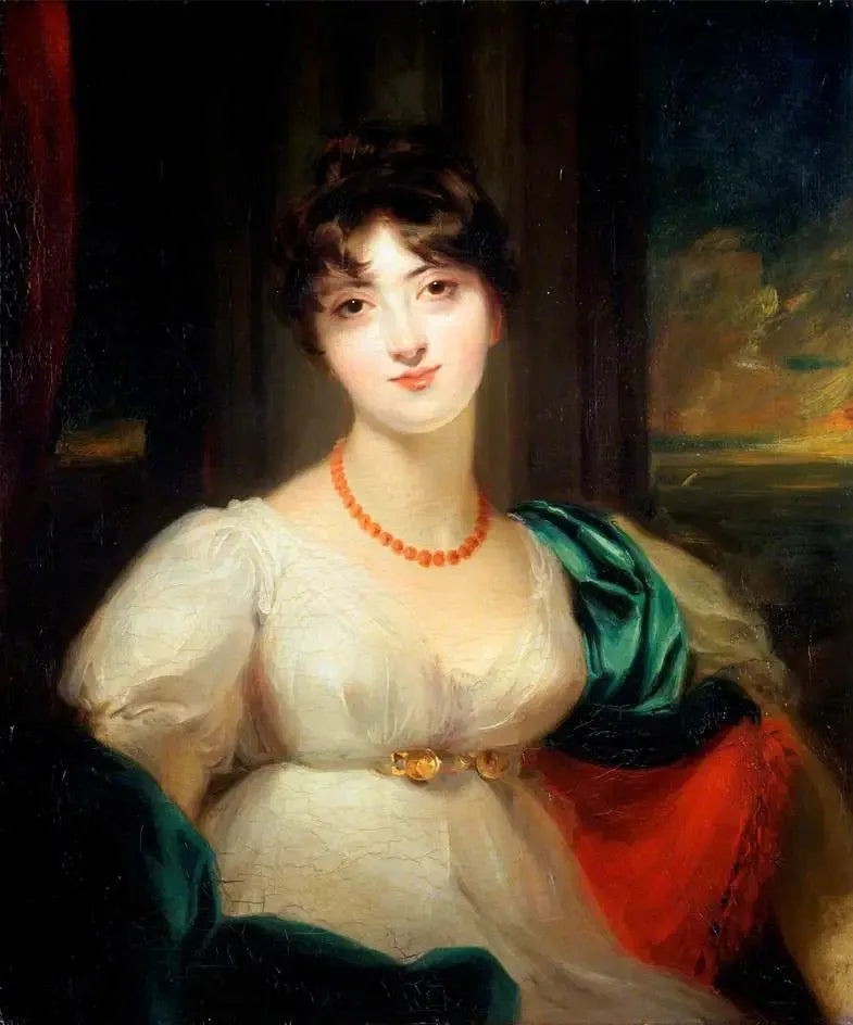 Paulina (1784–1823), primera esposa de Sir Codrington Edmund Carrington - Thomas Lawrence