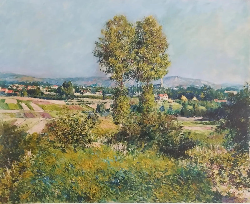 Paisaje en Argenteuil - Gustave Caillebotte