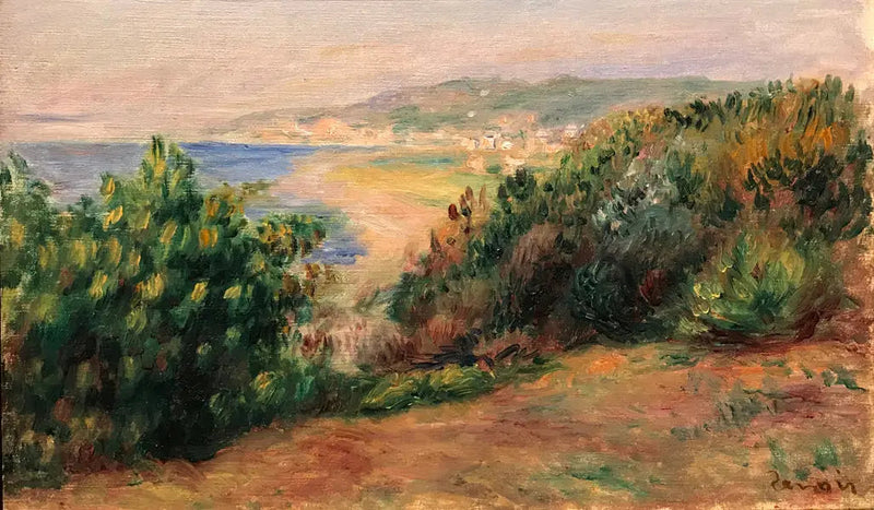 Paisaje en Cagnes - Pierre-Auguste Renoir