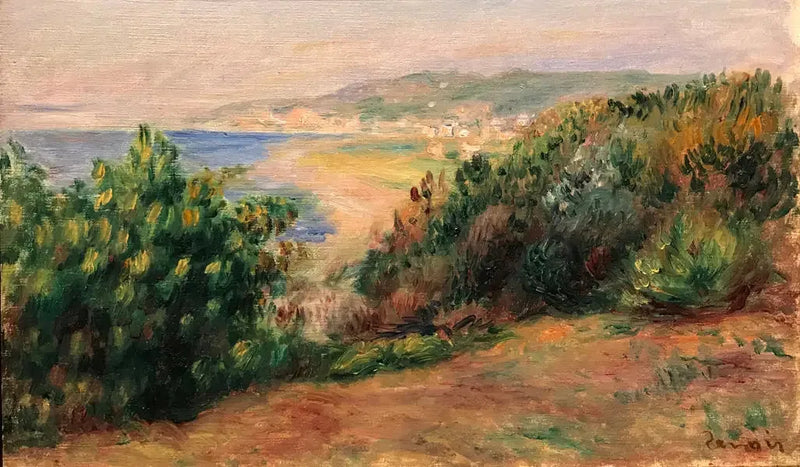 Paisaje en Cagnes - Pierre-Auguste Renoir