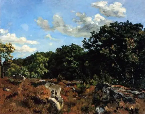 Paisaje en Chailly - Frédéric Bazille