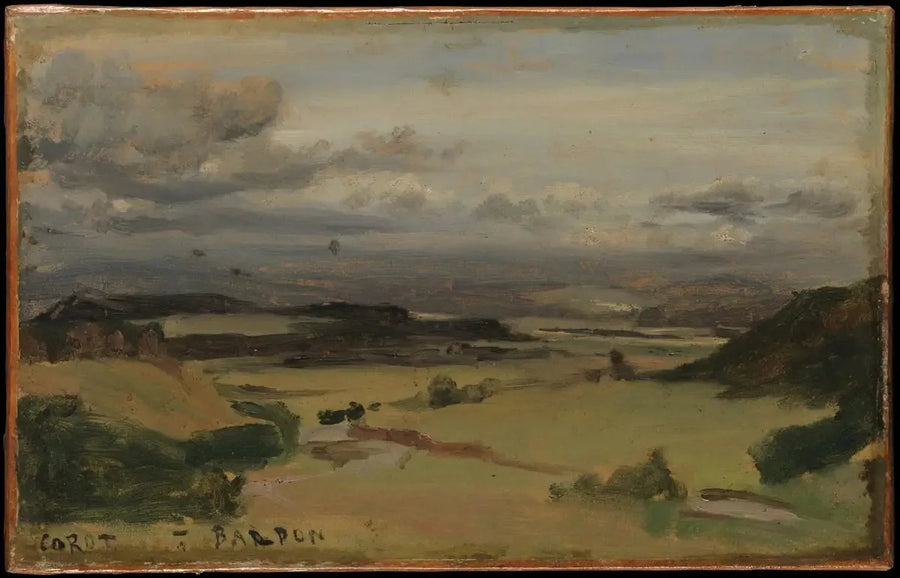 Paisaje en Civita Castellana - Jean-Baptiste Camille Corot