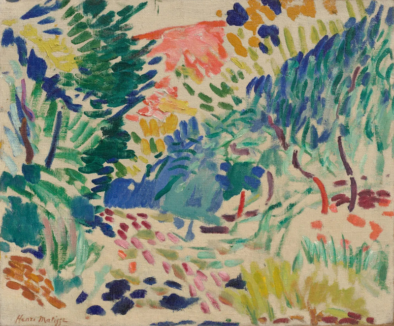 Paisaje en Collioure - Henri Matisse